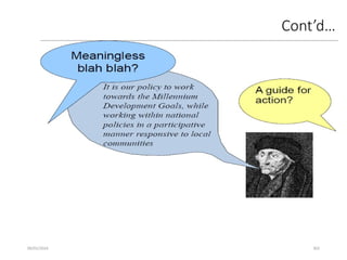 09/01/2024 302
Cont’d…
• Fig 9.1 Erasmus expression of the role of public policy
 