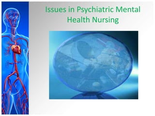 Issues in Psychiatric Mental
Health Nursing
 