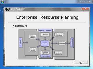 Enterprise  Resourse Planning Estrutura 