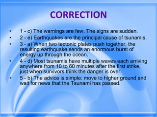 Tsunami warning la push