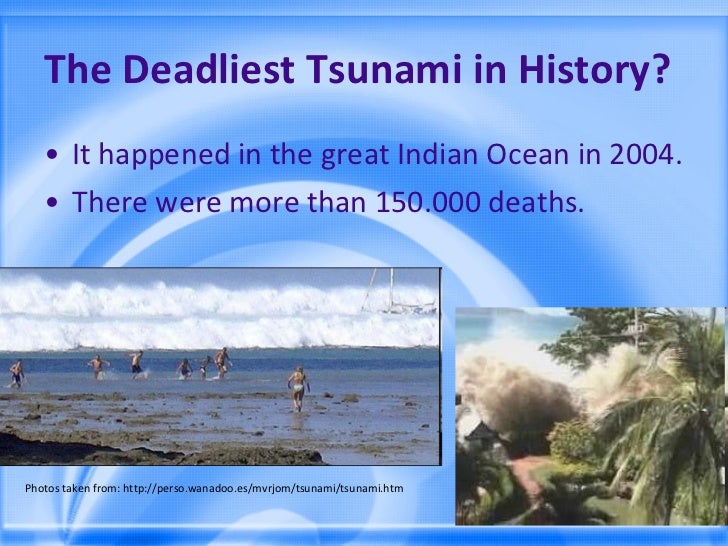 Ppt Tsunami