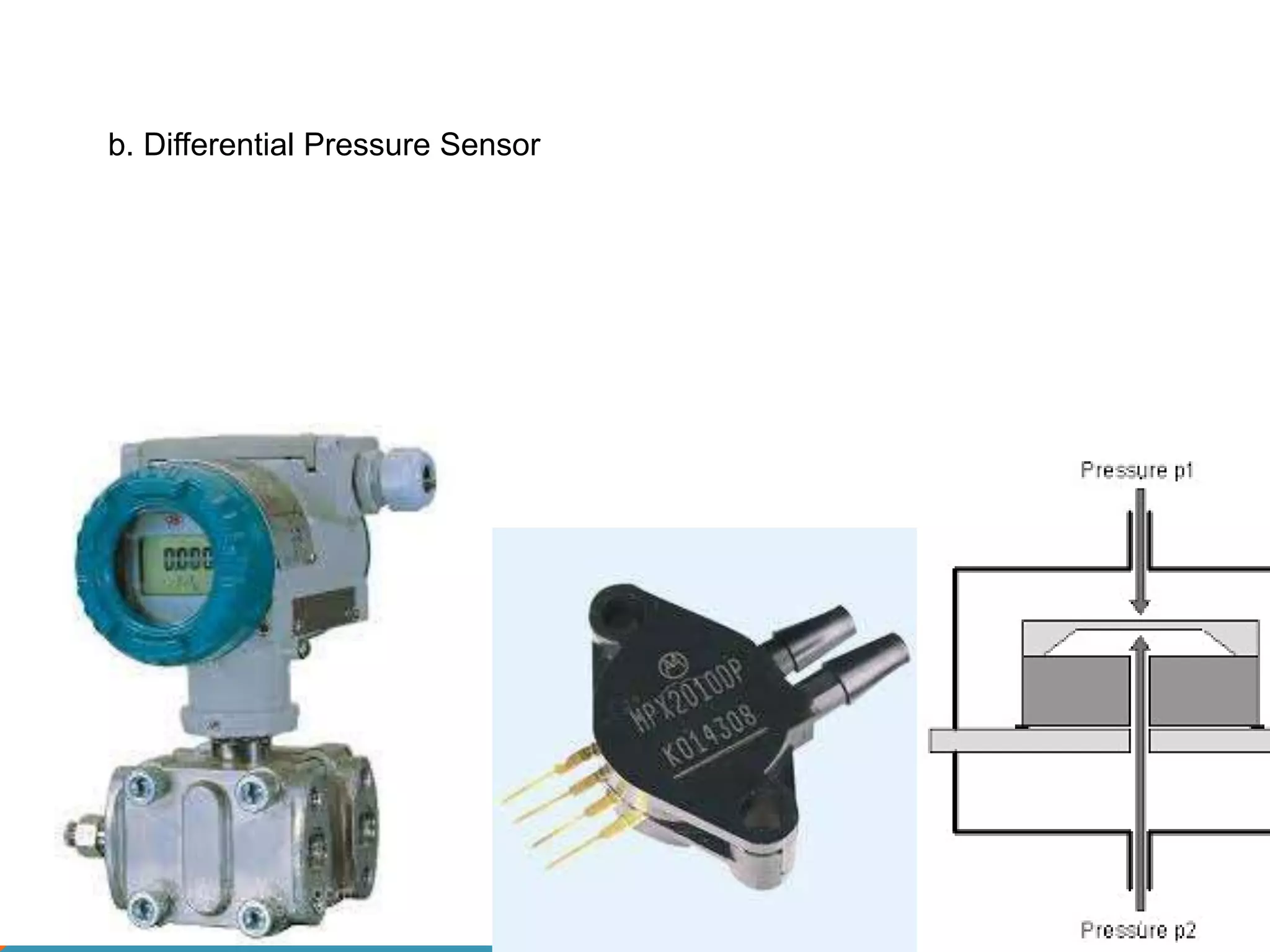 b. Differential Pressure Sensor 
 