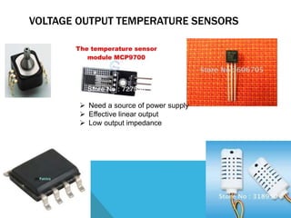 Semiconductor sensors | PPTX