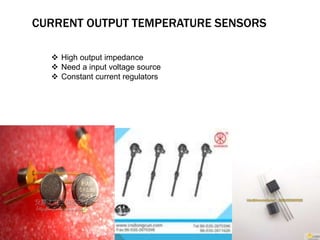 Semiconductor sensors | PPTX