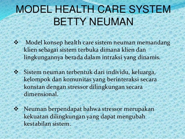 teori nightingale dan betty neuman