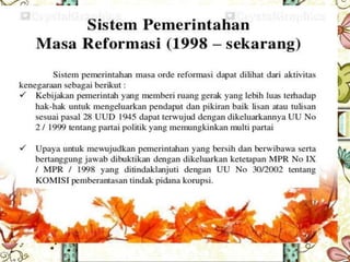 Demokrasi pada Era Reformasi