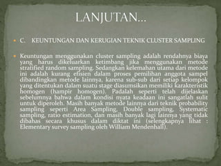 Ppt Metodologi Penelitian: 7. Teknik Sampling | Kelas: 6B | Dosen