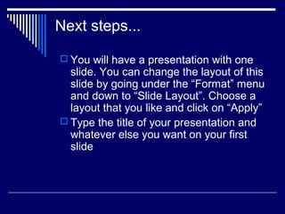Ppt tutorial update | PPT | Desktop Publishing | Computer Software and ...