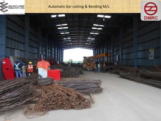 Automatic bar cutting & Bending M/c
 