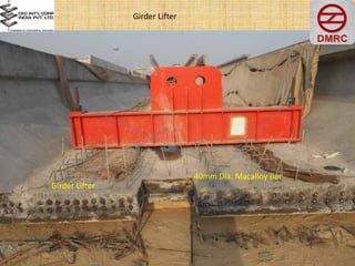 Girder Lifter
Girder Lifter
40mm Dia. Macalloy Bar
 