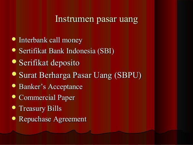 Contoh Surat Berharga Pasar Uang Sbpu - 28 images - Bab 5 