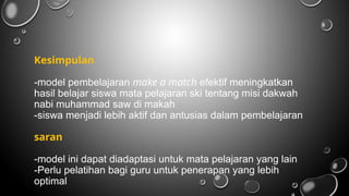 PPT ULFA-PTK materi strategi make a match | PPTX