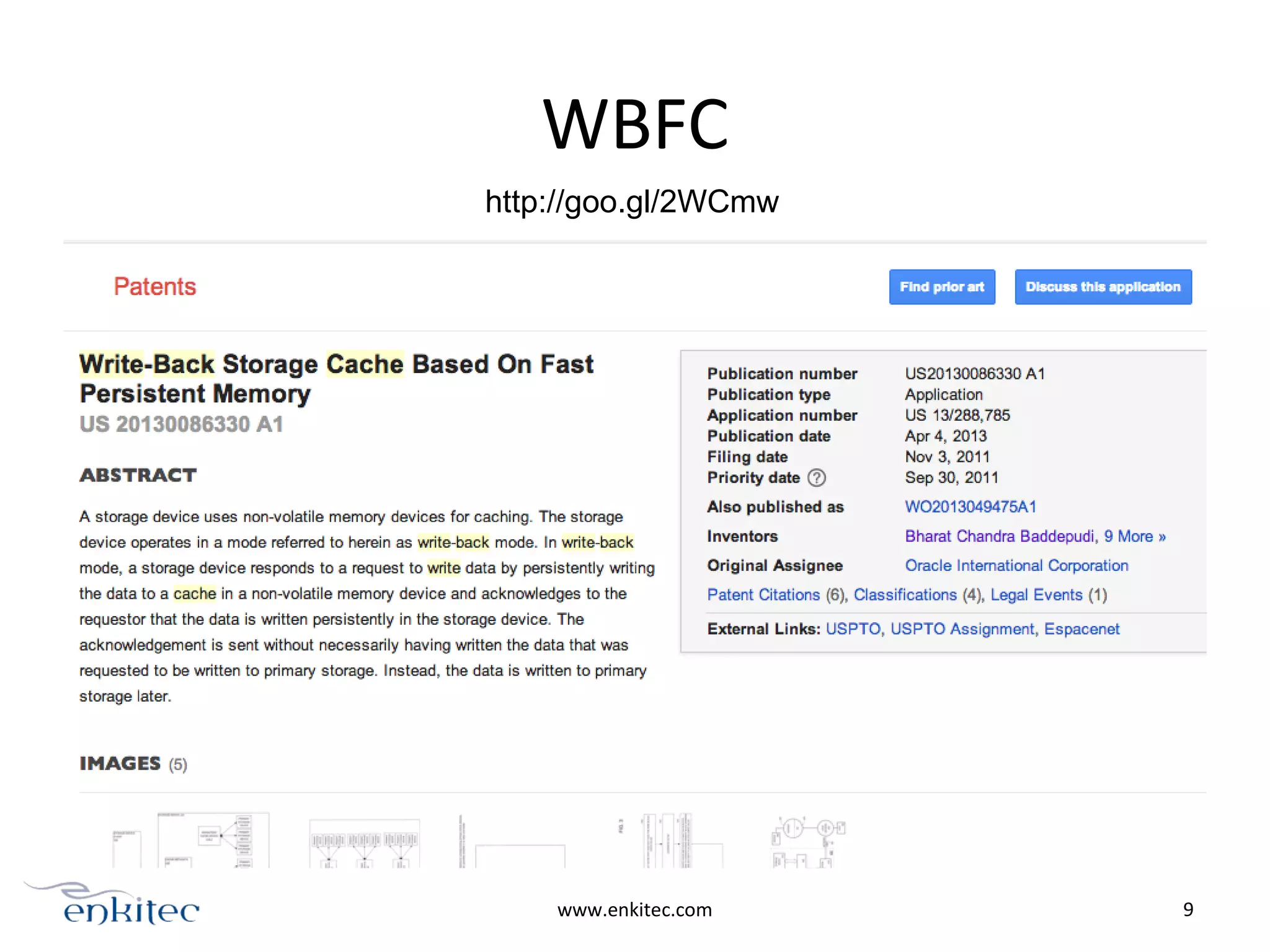 WBFC
www.enkitec.com 9
http://goo.gl/2WCmw
 