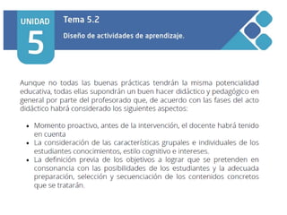 Ppt unidad 5 tema 5.2 | PPTX