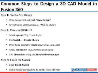 PPT_Unit-2.pptx of 3d modelling and 3 d printing | PPTX