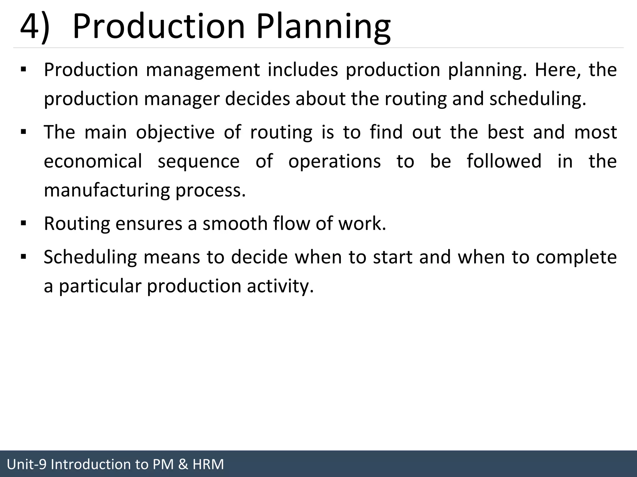 Introduction to product management and human resource | PPT