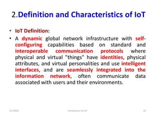 Introduction to IoT