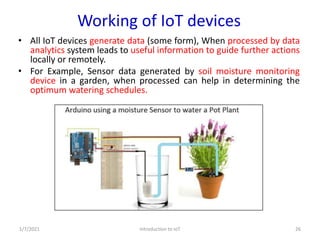 Introduction to IoT