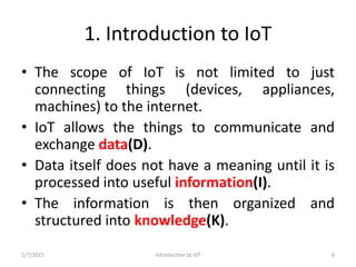 Introduction to IoT