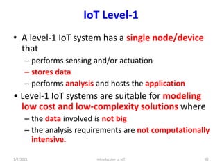 Introduction to IoT