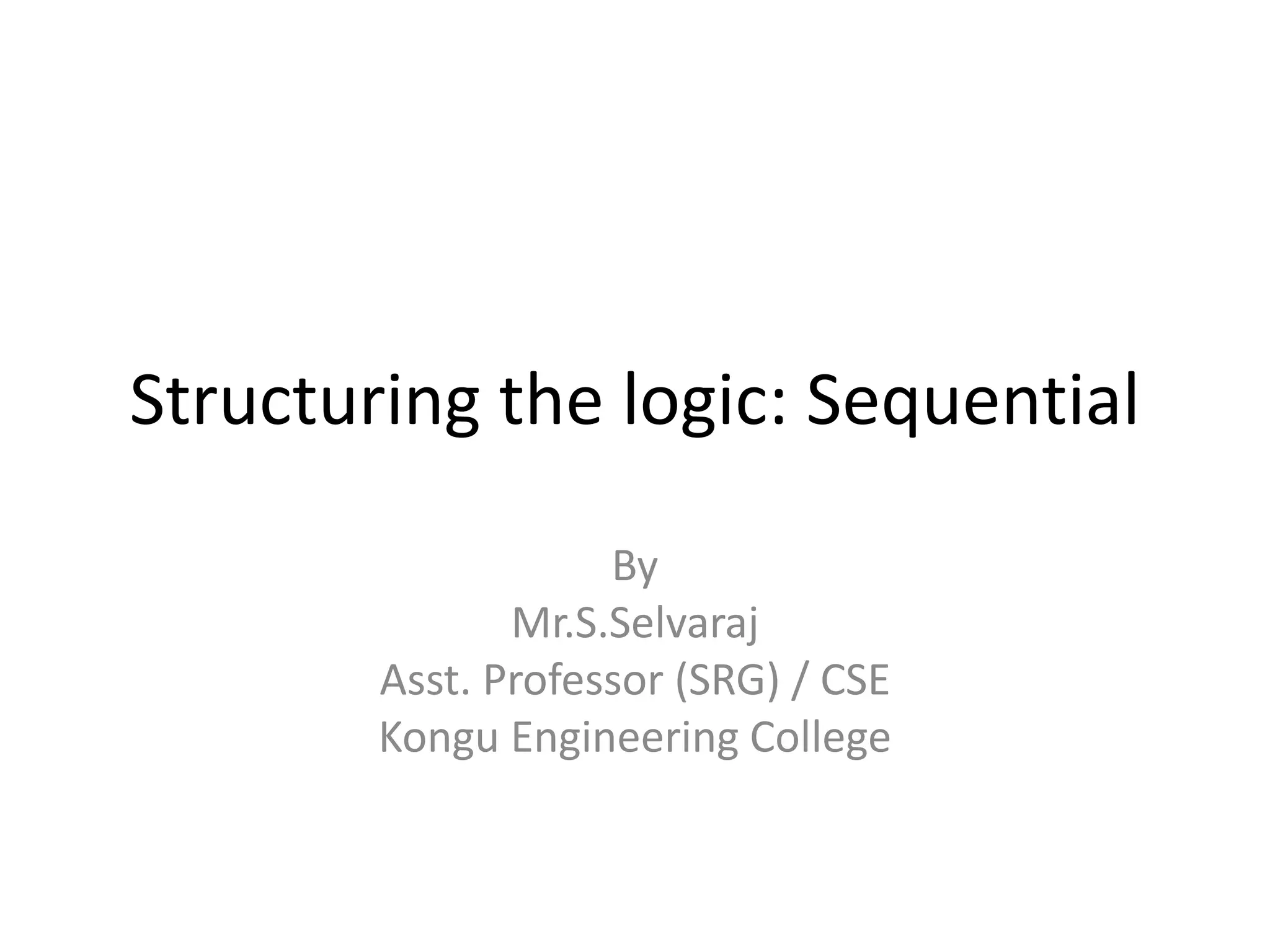 Problem Solving and Programming