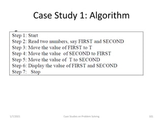Problem Solving and Programming