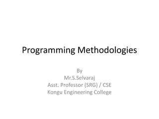 Problem Solving and Programming