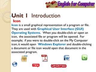 English for Computer Unit 1 Introduction | PDF