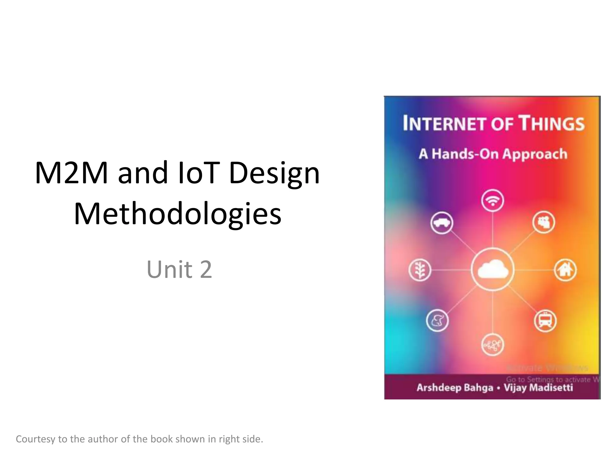 M2M and IoT Design Methodologies | PPT
