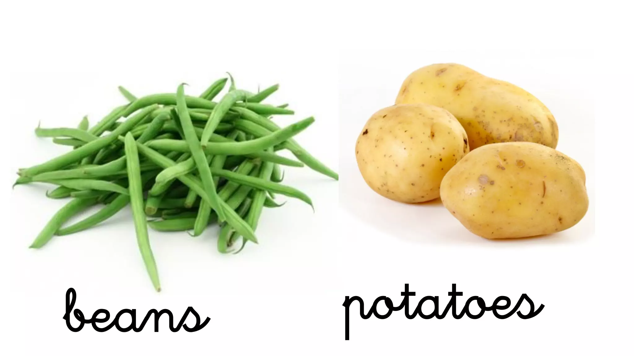 beans potatoes
