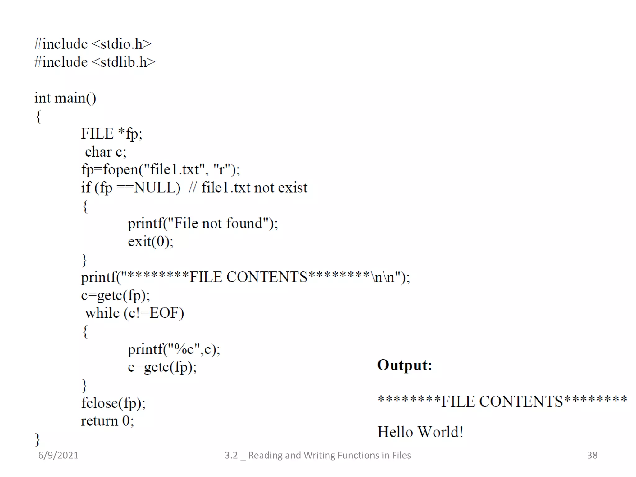 File Handling and Preprocessor Directives | PPT