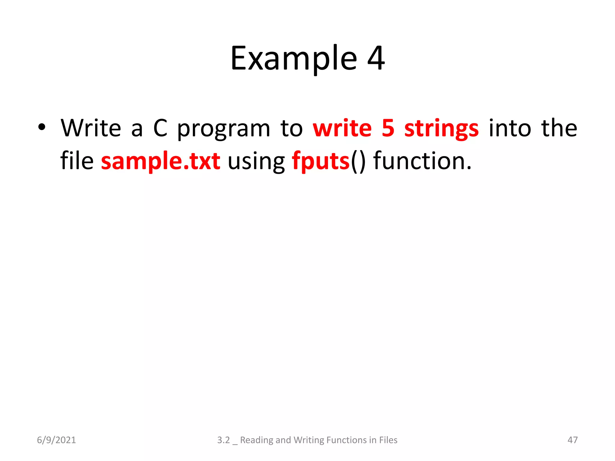 File Handling and Preprocessor Directives | PPT