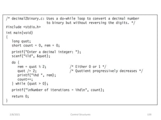 2/8/2021 Control Structures 159
 