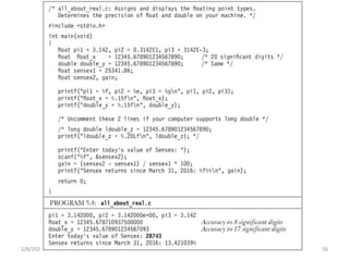 2/8/2021 Data Types Classification 56
 