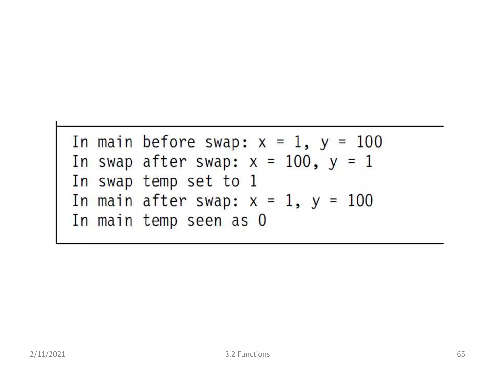 2/11/2021 3.2 Functions 65
 