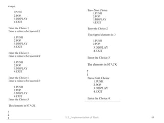 7/15/2021 5.2 _ Implementation of Stack 44
 