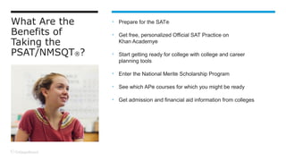 PowerPoint using psat/nmsqt scores: college readiness presentation ...