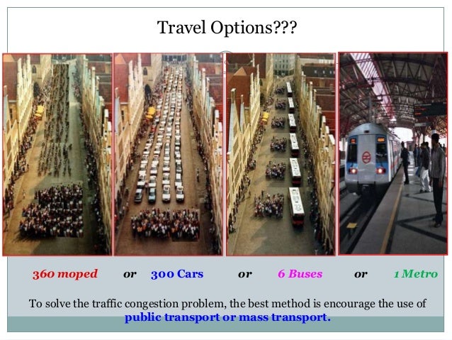 Urban Transportation system - mass transit system