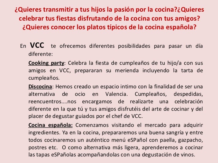 VALENCIA CLUB DE COCINA
