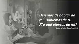 20Experiencia de Cliente de Canal No Presencial / 2018 /www.iberdrola.es
Dejemos de hablar de
mi. Hablemos de ti.
¿Tú qué piensas de mi?
Bette Midler- Beaches,1998
 