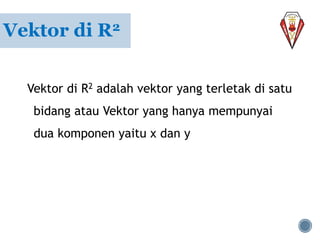 Vektor , matminat kelas 10 | PPTX