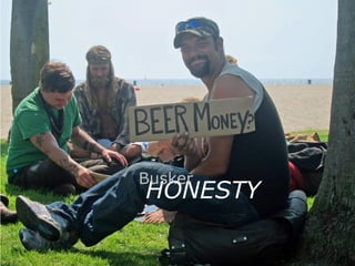Busker

HONESTY

 