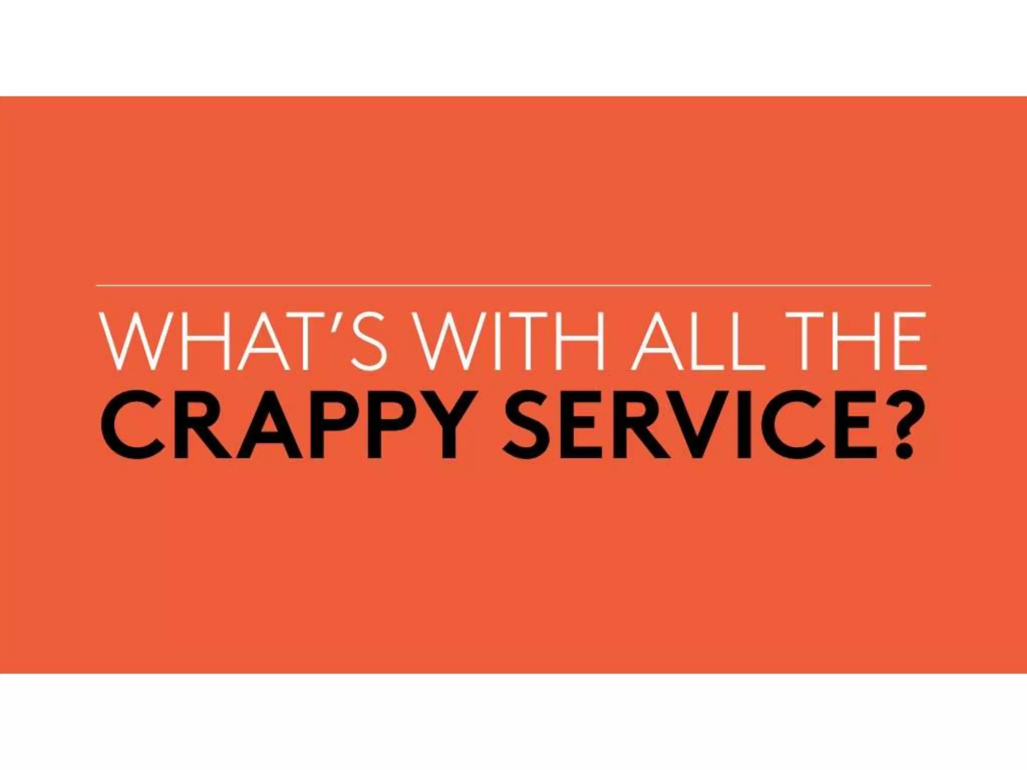 Why customer service is everyone's job