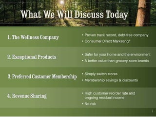 Melaleuca Business Overview
