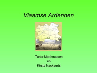 Vlaamse Ardennen Tania Mattheussen en Kirsty Nackaerts 