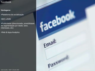 AdserversVantagens:Permitem gerir campanhas dinamicamente sem alterar qualquer código html