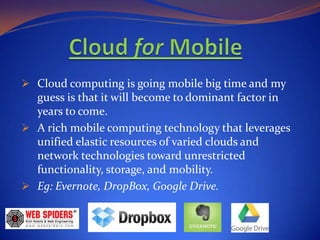 web and mobile technology trend | PPTX