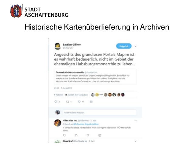Historische Kartenüberlieferung in Archiven
Internationale Digitalisierungsprojekte/Portale
Mapire: Das kartographische Er...