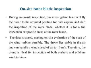 Ground Base Rotor Inspection Wind Turbine Inspection | PPTX