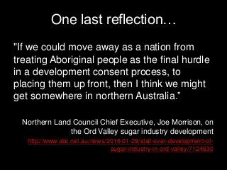 An overview of native title in Australian land law | PPTX